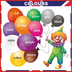 Стенд «COLOURS – Вчимо кольори англійською»
