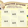 Стенд «Класний куточок – наша шкільна родина»