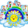 Стенд для спортивної зали «Веселі руханки»