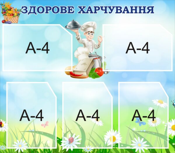 Інформаційний стенд «Здорове харчування»