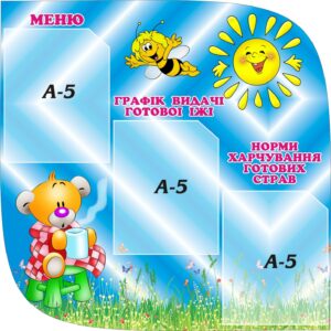 Стенд «Меню. Смачного!»