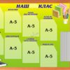 Пластиковий стенд «Наш клас: досягнення і новини»