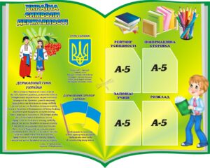 Стенд «Класний куточок -Символи державності України»
