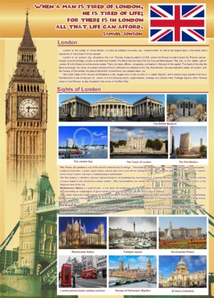 Пластиковий стенд «London»
