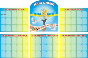 Набір стендів «Наш Олімп - Переможці та досягнення учнів»