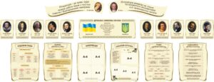 Комплект пластикових стендів «Світова література»