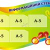 Пластиковий стенд «Інформаційний стенд спортивних досягнень»