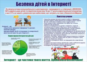 Стенд «Безпека дітей в Інтернеті»