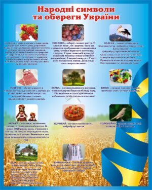 Стенд «Символи України та народні обереги»