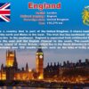 Пластиковий стенд «England. Країнознавство»