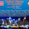 Пластиковий стенд «United States of America»