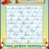 Пластиковий стенд «Український алфавіт прописом»