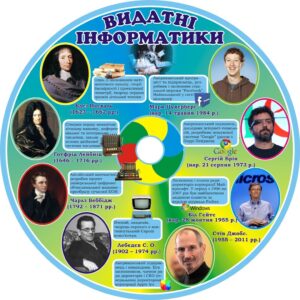 Стенд «Видатні інформатики»