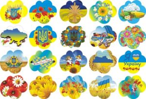 Стенд для виставки малюнків з магнітом в асортименті