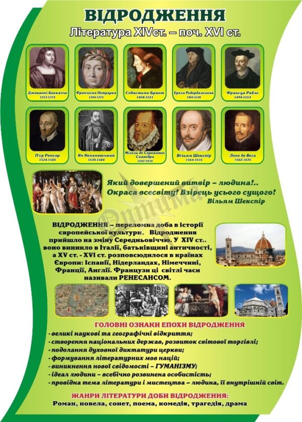 Стенд «Відродження»