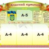 Стенд «Класний куточок»