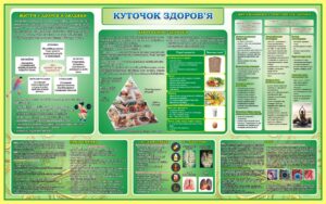 Стенд «Куточок здоров'я»