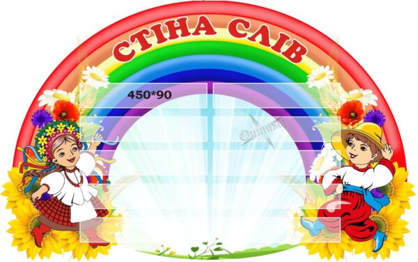 Стенд для НУШ «Стіна слів»