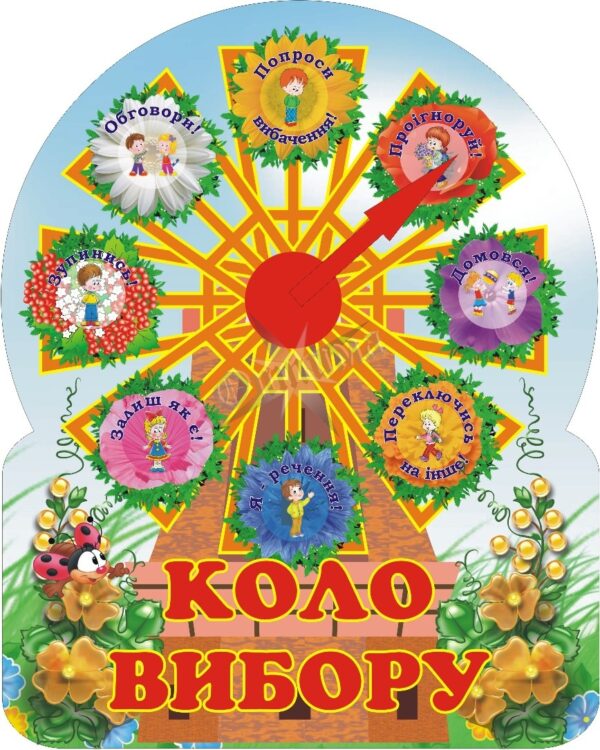 Стенд для НУШ «Коло вибору»