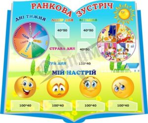 Стенд для НУШ «Ранкова зустріч»