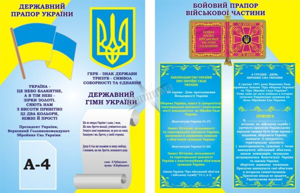 Набір стендів «Захист України»