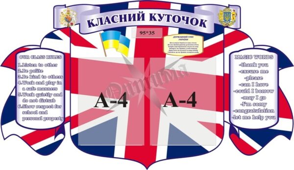 Стенд «Класний куточок»