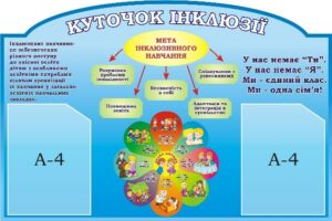 Стенд «Куточок інклюзії»