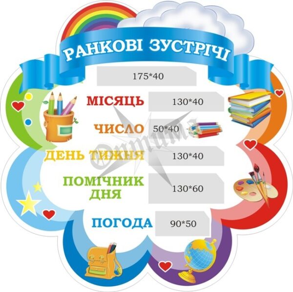 Стенд для НУШ «Ранкові зустрічі»