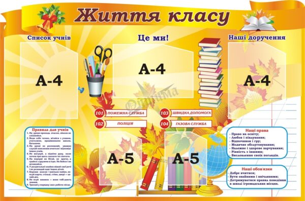 Стенд «Класний куточок»