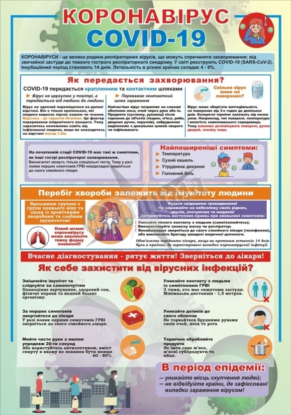 Стенд «Коронавірус»