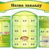 Набір стендів для оформлення шкільного коридору