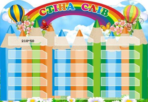 Стенд для НУШ «Стіна слів»