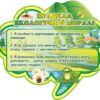 Стенд «Правила екологічної моралі»