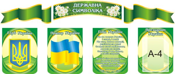 Набір стендів «Державна символіка»