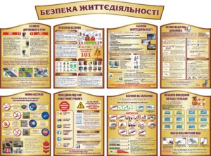 Набір стендів для оформлення класу безпеки