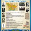 Пластиковий стенд «Українська народна республіка» (УНР)