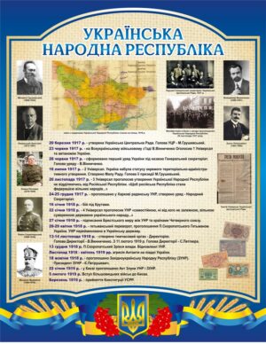 Пластиковий стенд «Українська народна республіка» (УНР)