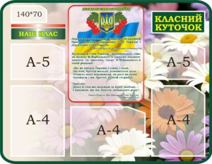 Інформаційний куточок учня «Класний куточок»