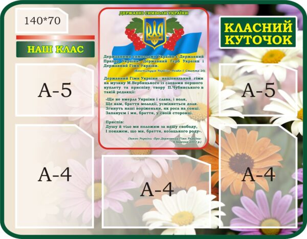 Інформаційний куточок учня «Класний куточок»