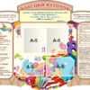 Пластиковий стенд «Класний куточок з правилами поведінки»