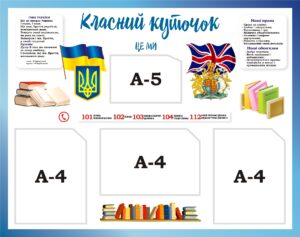 Стенд «Класний куточок»