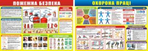 Набір стендів «Пожежна безпека та охорона праці»