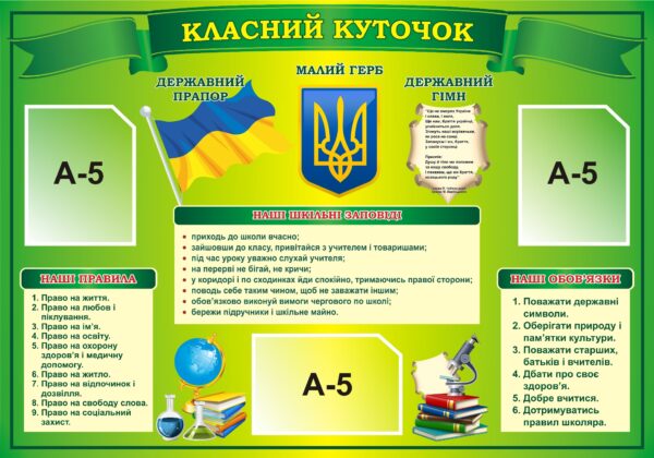 Стенд «Класний куточок»