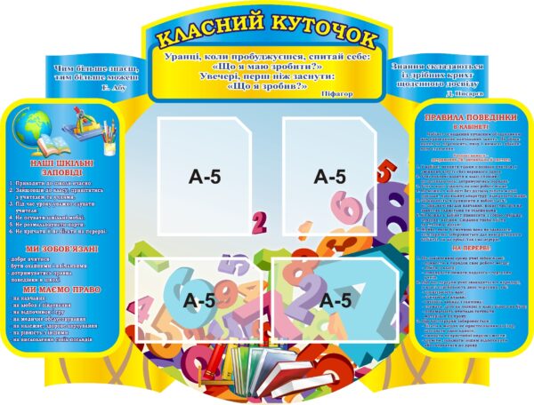 Стенд «Класний куточок»