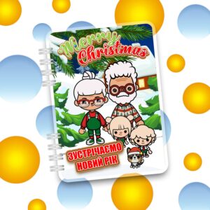 Альбом на липучках «Зустрічаємо Новий Рік» (49 деталей, формат А6)