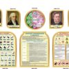 Великий набір стендів для оформлення кабінету біології