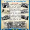 Пластиковий стенд «Інструкція з безпеки під час занять історією»