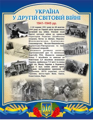 Пластиковий стенд «Інструкція з безпеки під час занять історією»