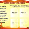 Пластиковий стенд «Хоробрі серця» для вшанування пам'яті героїв