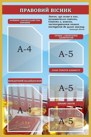 Стенд «Правова інформація для здобувачів освіти»